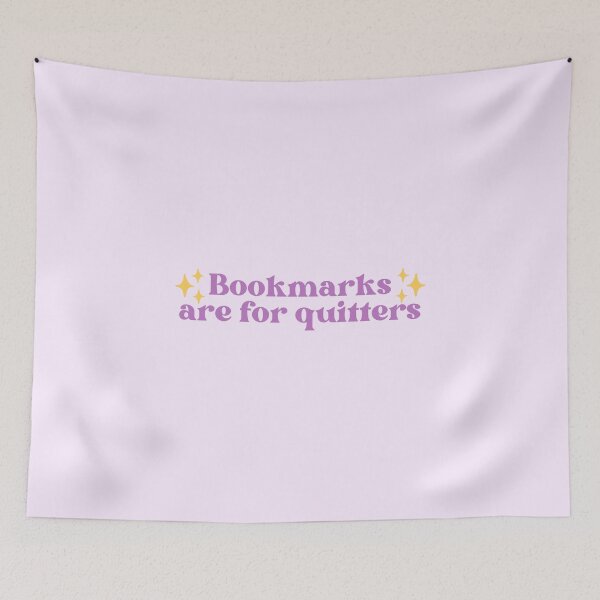 Item preview, Bookmarks are for quitters designed and sold by Neadoodles.