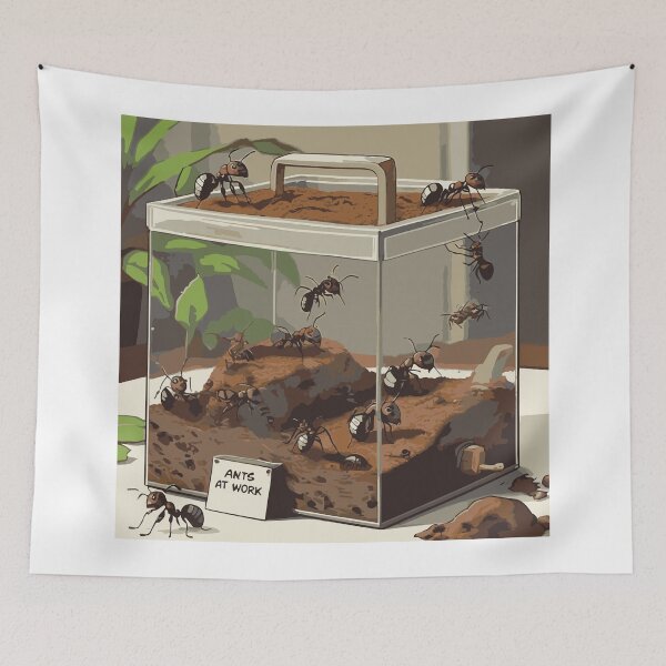Item preview, "Ants At Work" designed and sold by Corner-Distro.