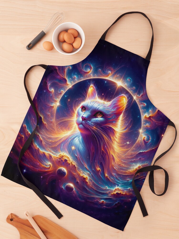 Thumbnail 1 of 6, Apron, Stellar Sentinel designed and sold by thomasdatt.