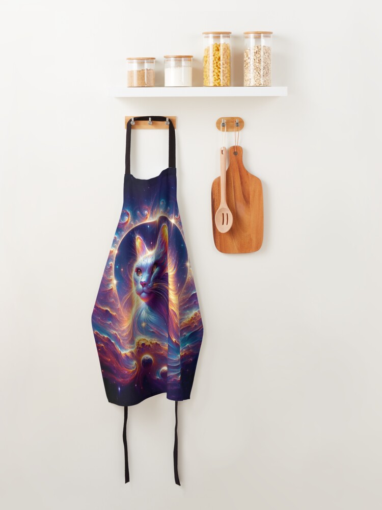 Thumbnail 4 of 6, Apron, Stellar Sentinel designed and sold by thomasdatt.