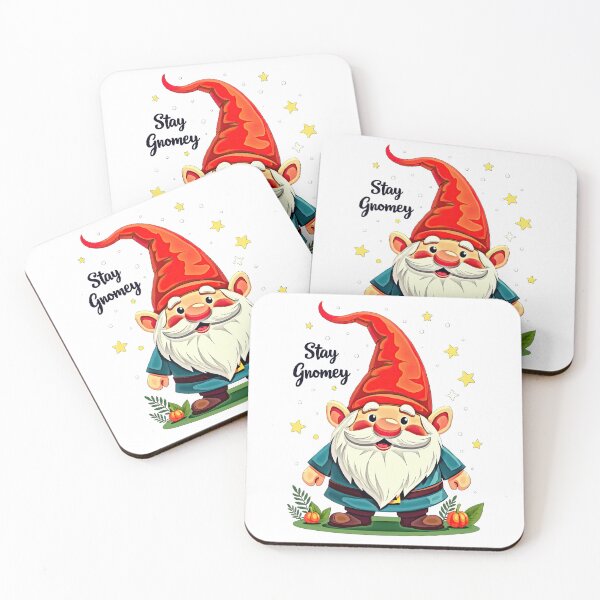 Item preview, Cute Gnome with Red Hat Illustration designed and sold by artwaves.