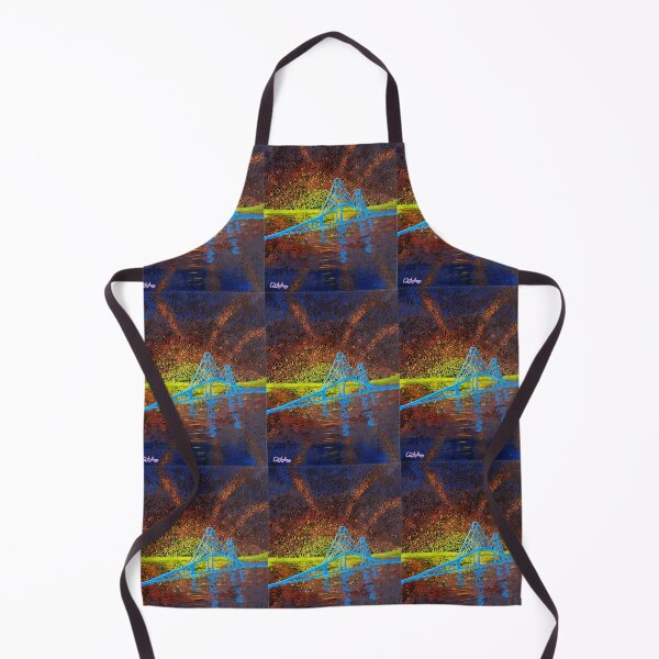 Item preview, Abstract Mackinaw Bridge designed and sold by Catikia.