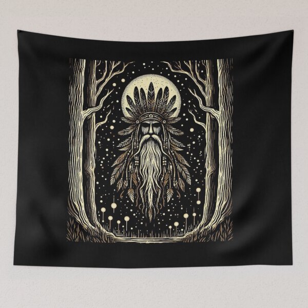 Item preview, The Shaman designed and sold by Myra365Art.