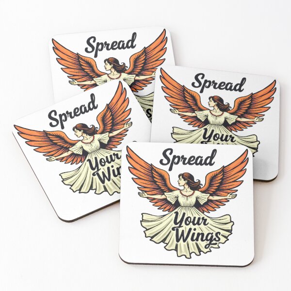 Item preview, Angel Spread Your Wings Illustration designed and sold by artwaves.