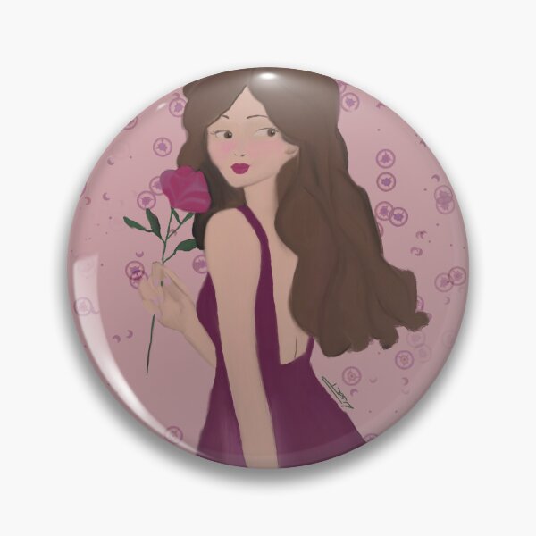 Item preview, Young Woman and her Rose designed and sold by LisaPrr-76.