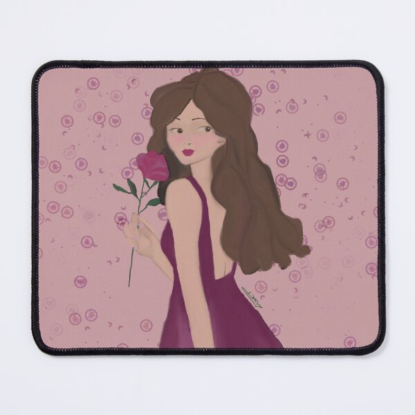 Item preview, Young Woman and her Rose designed and sold by LisaPrr-76.