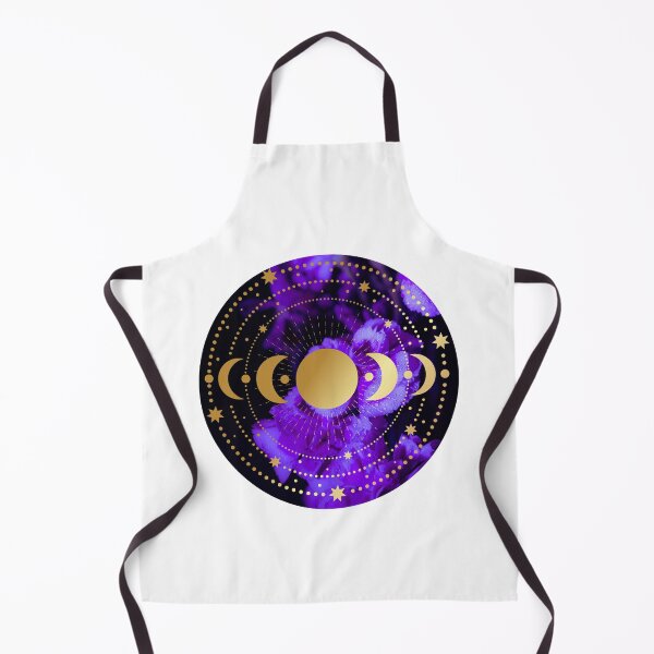 Item preview, Witchy Moon Phase Crescent Moon and Stars designed and sold by WildWoodlandWitch.