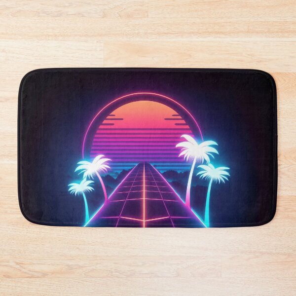 Item preview, Vivid synthwave neon retro flashback designed and sold by analogsandpixel.