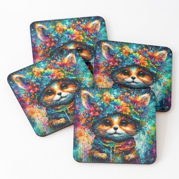 Item preview, Zorro con tinta de alcohol designed and sold by KirstenStar.