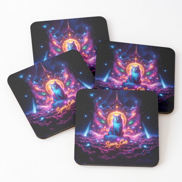 Item preview, Space Cats designed and sold by The Cosmic Phenomenon .