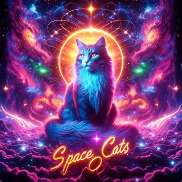 Artwork thumbnail, Space Cats by The Cosmic Phenomenon