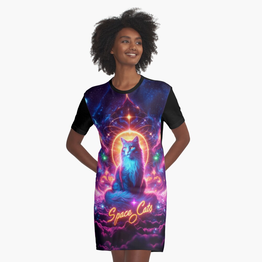 Item preview, Graphic T-Shirt Dress designed and sold by thomasdatt.