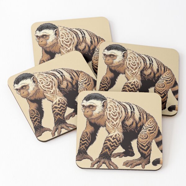 Item preview, Primal Marked Capuchin: Ranger's Loyal Companion designed and sold by PhantomFancies.