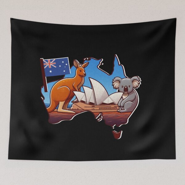 Item preview, AUSTRALIA AUSTRALIA DAY KANGAROO KOALA SYDNEY designed and sold by justyna-s28.
