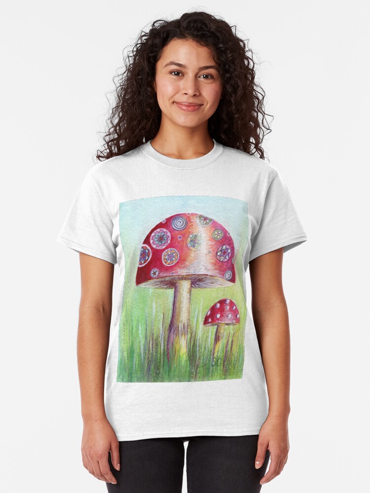 Alternate view of Magical Mushroom Classic T-Shirt