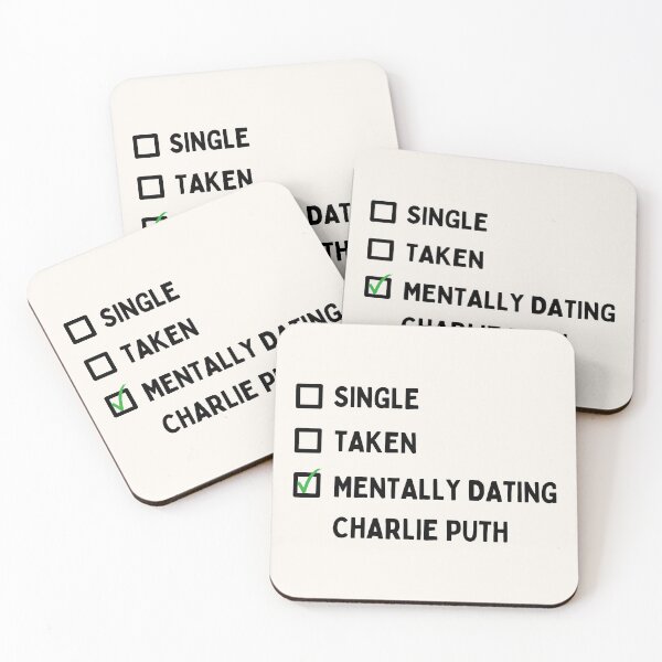 Item preview, Mentally Dating Charlie Puth designed and sold by Fanverse Merchandise.