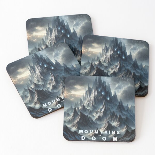 Item preview, Leader - "Mountains of Doom" (Black Metal) designed and sold by The Satan Records.