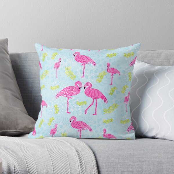Flamingos (PCD2894) Throw Pillow