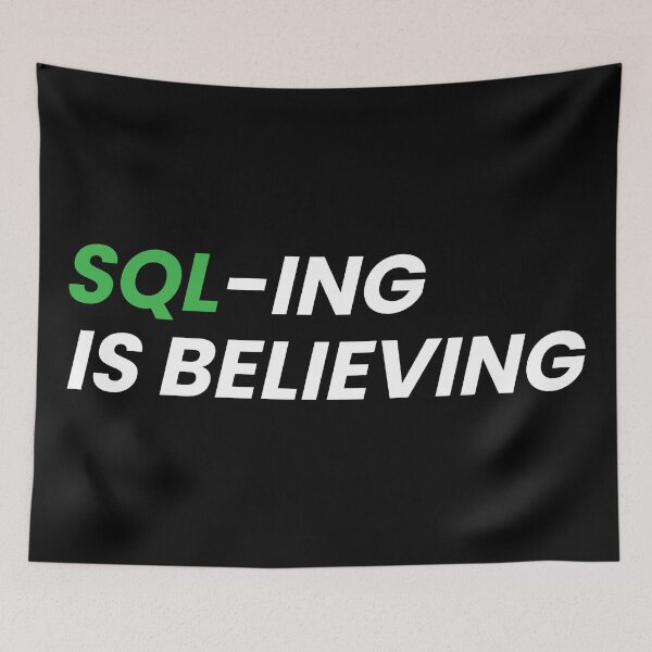 Item preview, SQL-ING is believing designed and sold by T&C Finesse.