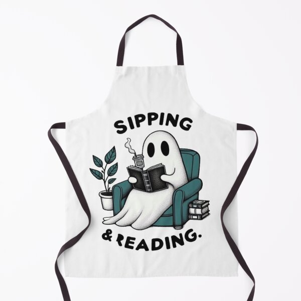 Item preview, Funny Ghost Enjoy Reading designed and sold by DeeCeeFashion.