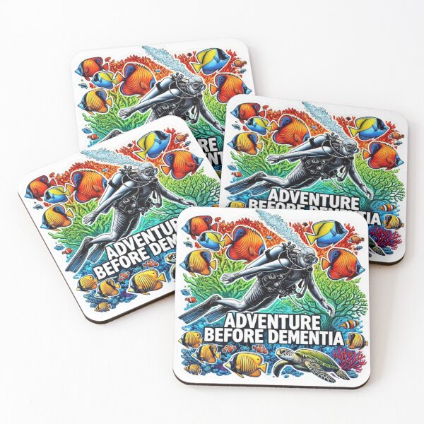 Item preview, ADVENTURE BEFORE DEMENTIA-SCUBA DIVING designed and sold by LeeLeeV.