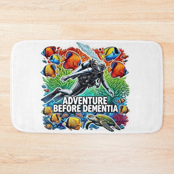 Item preview, ADVENTURE BEFORE DEMENTIA-SCUBA DIVING designed and sold by LeeLeeV.