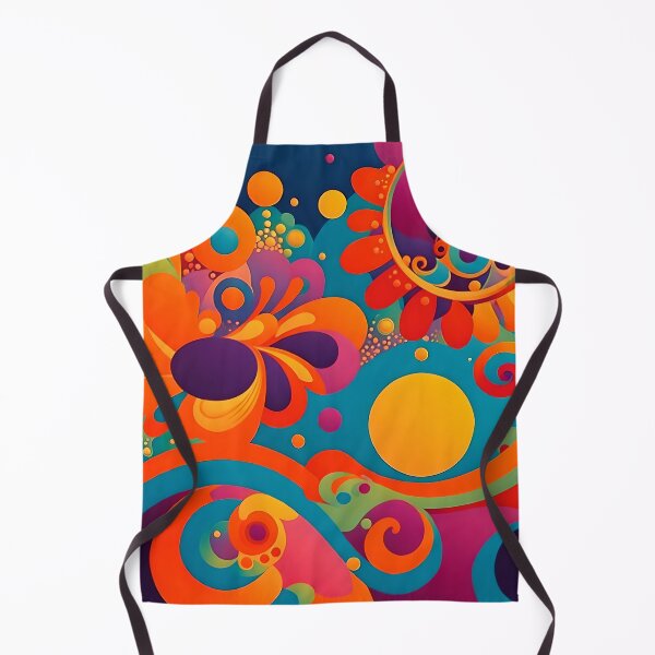 Item preview, Flower Power Colourful Flower Pattern designed and sold by druidwolfart.