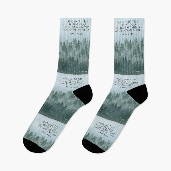 Item preview, And Into the forest I go to lose my mind and find my soul - John Muir  designed and sold by Scat the cat.