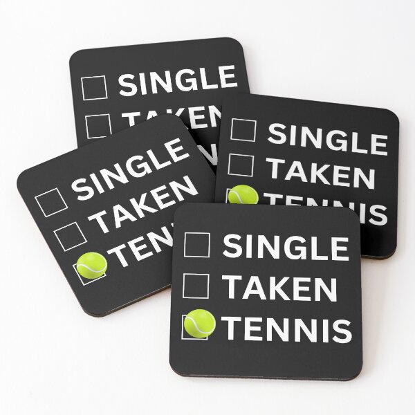 Item preview, Single Taken Tennis designed and sold by wildvibe.