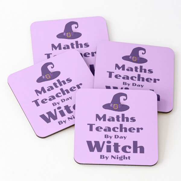 Item preview, Maths Teacher by Day Witch by Night designed and sold by 87-Aesthetics.