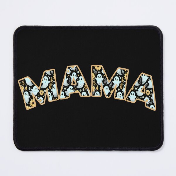 Item preview, MAMA Ghost Floral - Halloween Mama - Spooky mama designed and sold by RebeccaRe.