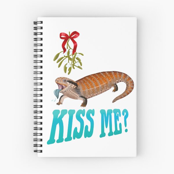 Item preview, ‘Kiss me’ blue-tongue lizard  designed and sold by StinaDraws.