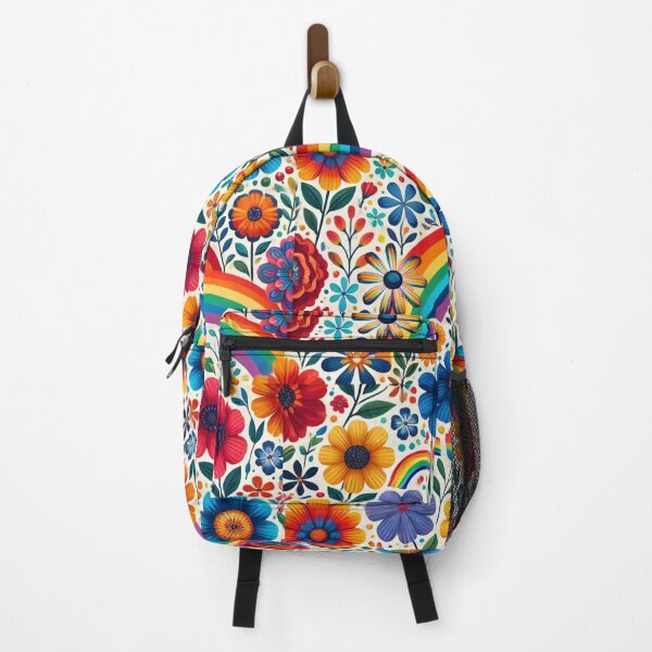 Item preview, Rainbow Flower Harmony designed and sold by WildVista.