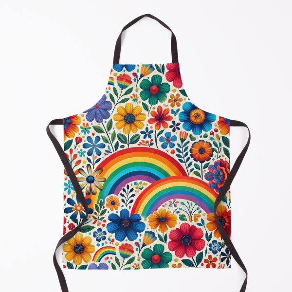Item preview, Rainbow Flower Harmony designed and sold by WildVista.