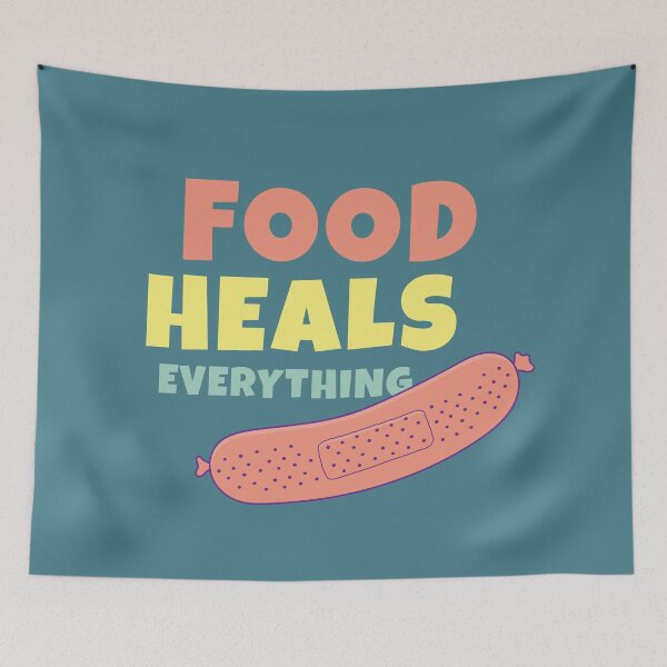Item preview, Food Heals Everything : Suasage&Bread Bandages designed and sold by RelaxWild.