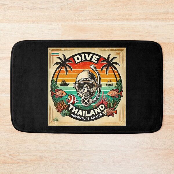 Item preview, Dive Thailand Summer Travel Funny Gifts Art designed and sold by BadhbhLoot.