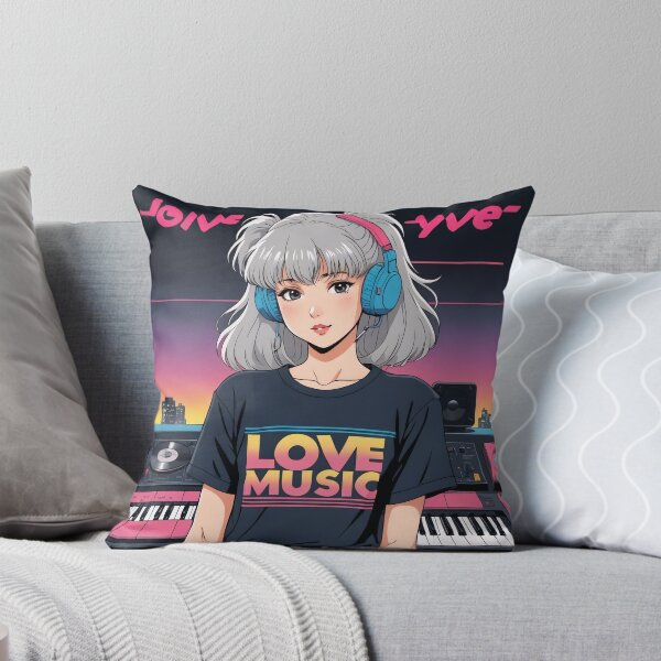 Item preview, the 1980s anime aesthetic `Love Music`. designed and sold by Chills-shop.