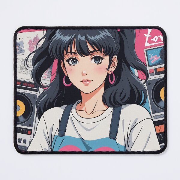 Item preview, the 1980s anime aesthetic `Love Music`. designed and sold by Chills-shop.