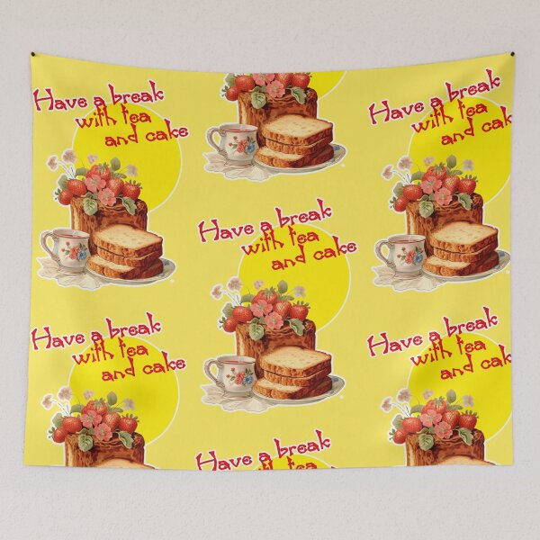 Item preview, Tea time and cake, vintage designed and sold by Mauswohn.