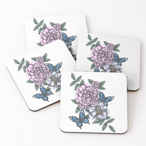 Item preview, Blooms & Butterflies designed and sold by CeciliaBattaini.