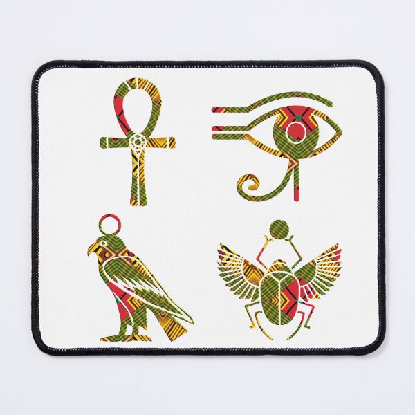 Item preview, Lively-hued Egyptian Figures designed and sold by Yzakreativ.