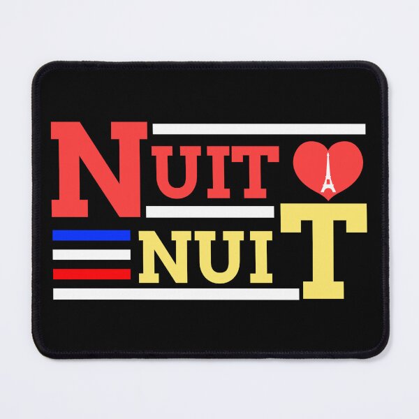 Item preview, Nuit Nuit, French Night Night designed and sold by Teetreasure2.