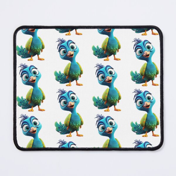 Item preview, Cheerful Cartoon Peacock designed and sold by Sillytoe.