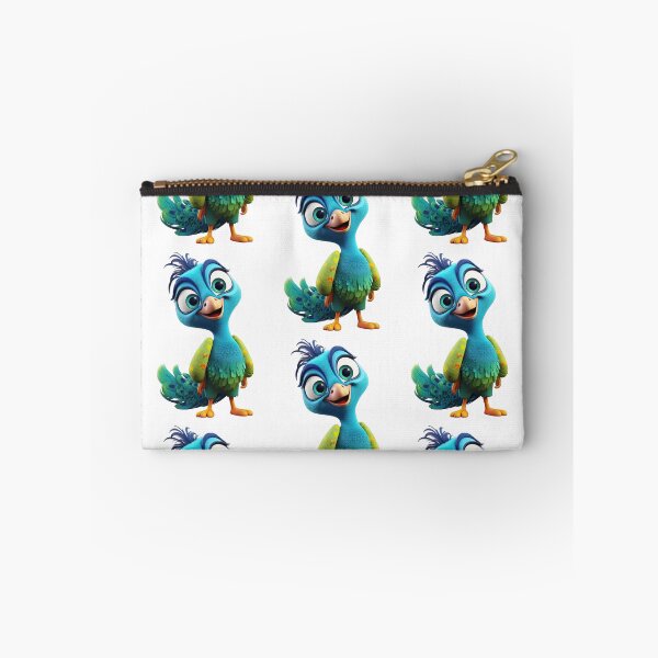 Item preview, Cheerful Cartoon Peacock designed and sold by Sillytoe.