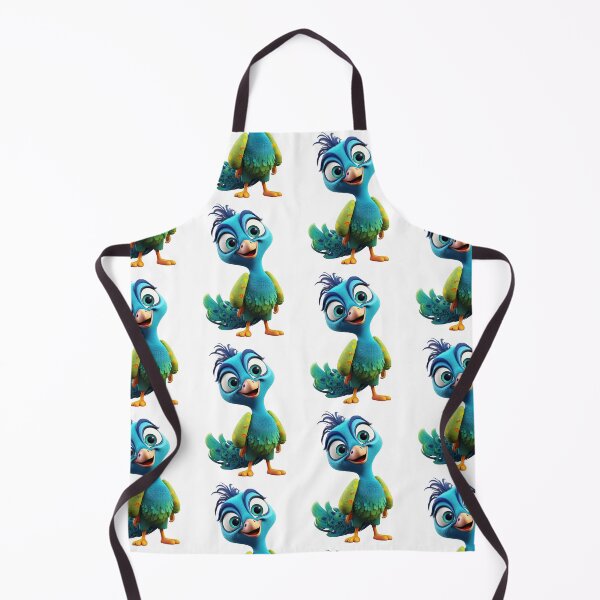 Item preview, Cheerful Cartoon Peacock designed and sold by Sillytoe.