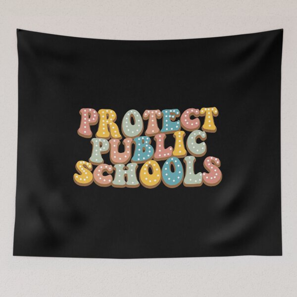 Item preview,  protect public schools public teacher education -back to school designed and sold by MotivaChic.