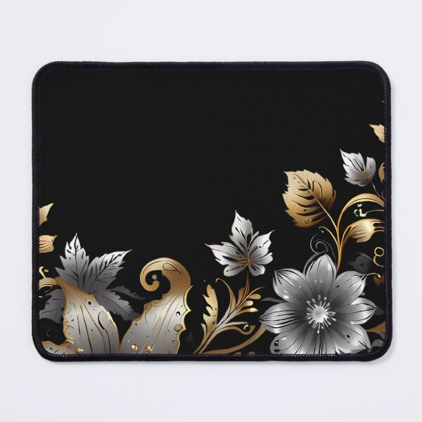 Item preview, Floral Silver & Gold Design designed and sold by FocusedArt.