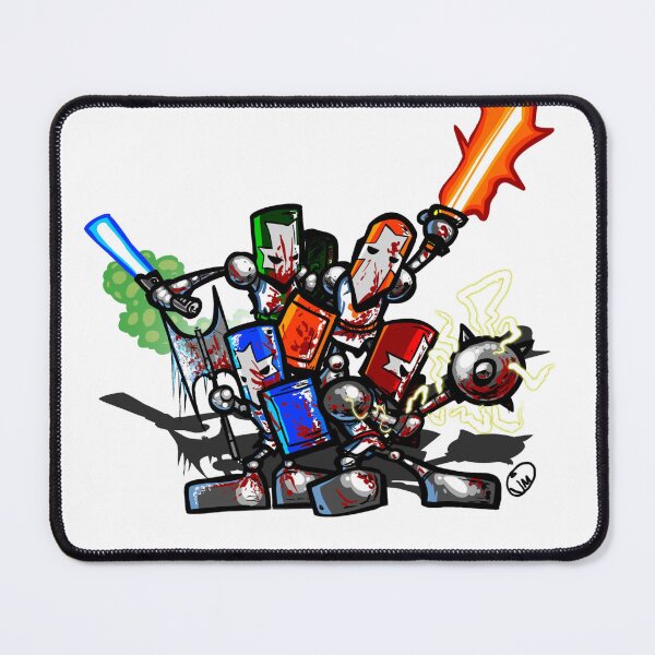 Item preview, Castle Crasher all knight classic T-Shirt designed and sold by dex1one.