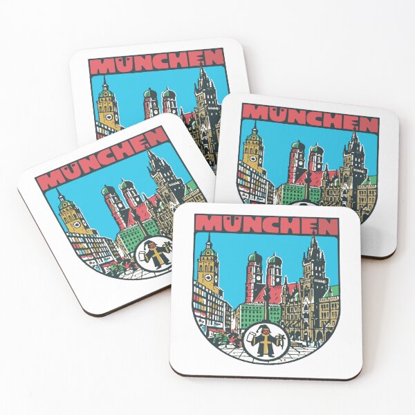 Item preview, Munich Germany Vintage Style Decal designed and sold by Decal Mania.