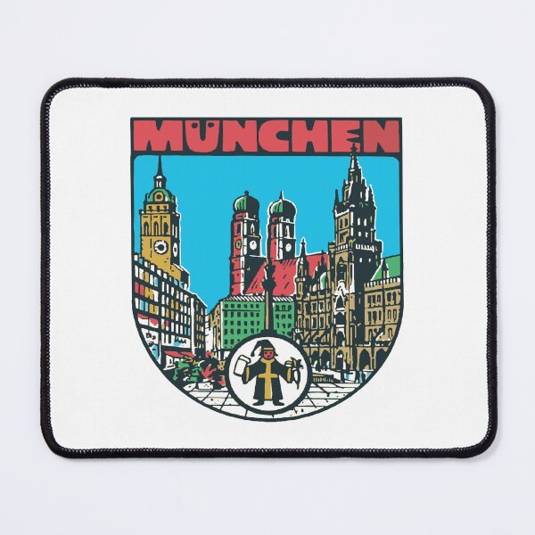 Item preview, Munich Germany Vintage Style Decal designed and sold by Decal Mania.